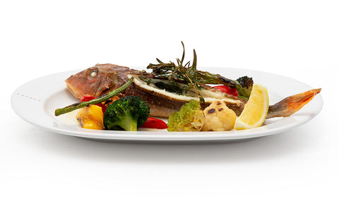 鮮魚と野菜のハーブロースト